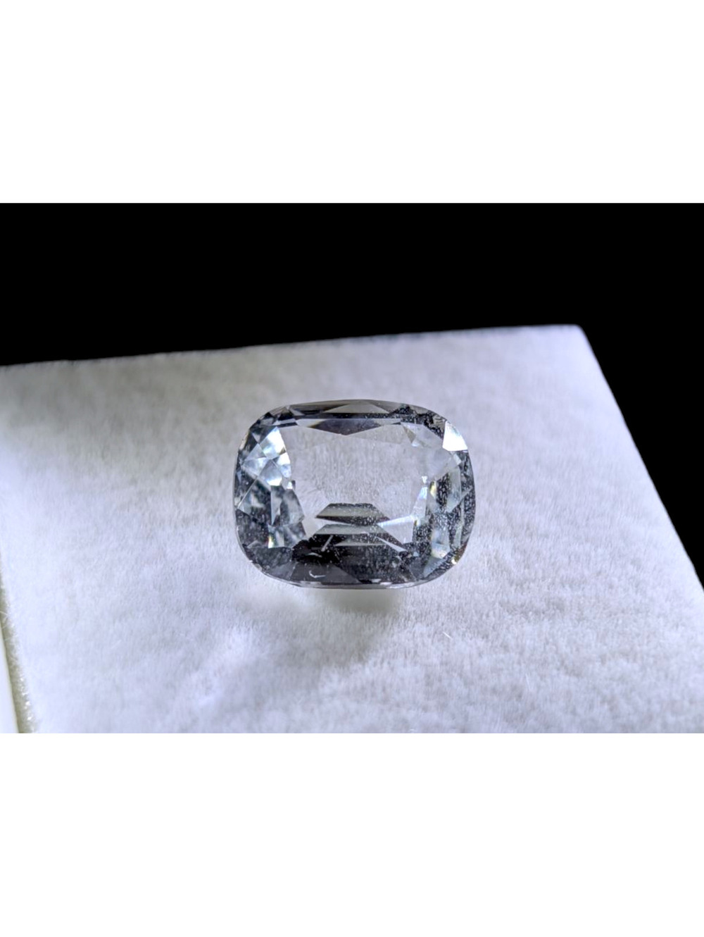 2 Carat Antique Cushion Cut Earth Mined Genuine Aquamarine Loose Gemstone